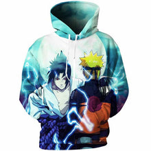 Load image into Gallery viewer, Cloudstyle 3D Anime Hoodies Men Clothes 2018 Naruto Sasuke 3D Full Print Hoody Sweatshirt Streetwear Pullovers Tops Fashion