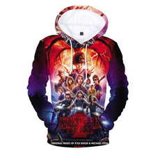 Load image into Gallery viewer, Stranger Thing 3D Full Print Mens Pullover Hoodies Sweatshirts Street Style Hip Hop 2018 Hodies Casual Coat Workout